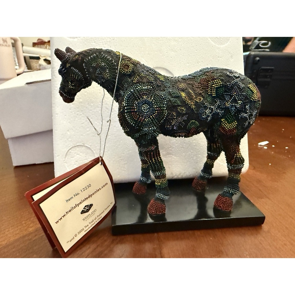 Trail of Painted Ponies Guardian Spirit NIB W Story Tag. Retired Pony
